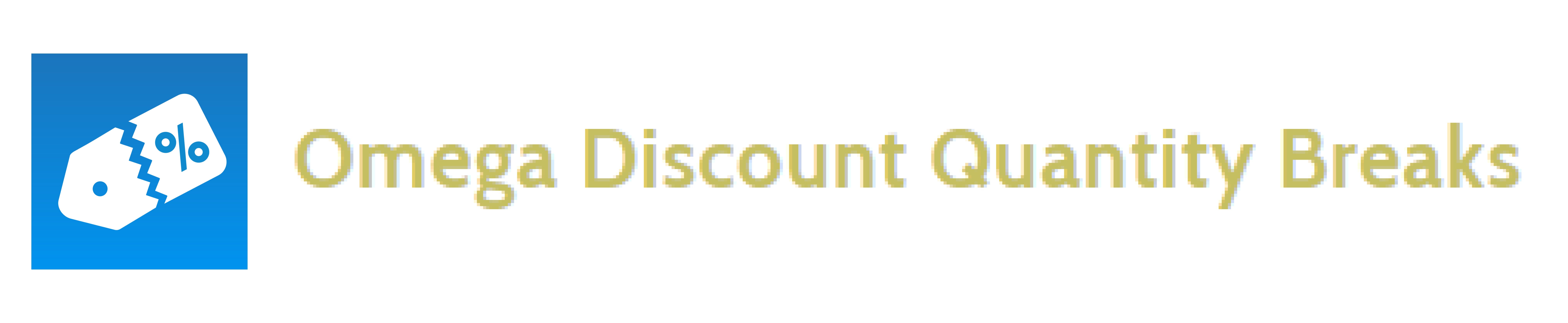 Omega Discount Quantity Breaks